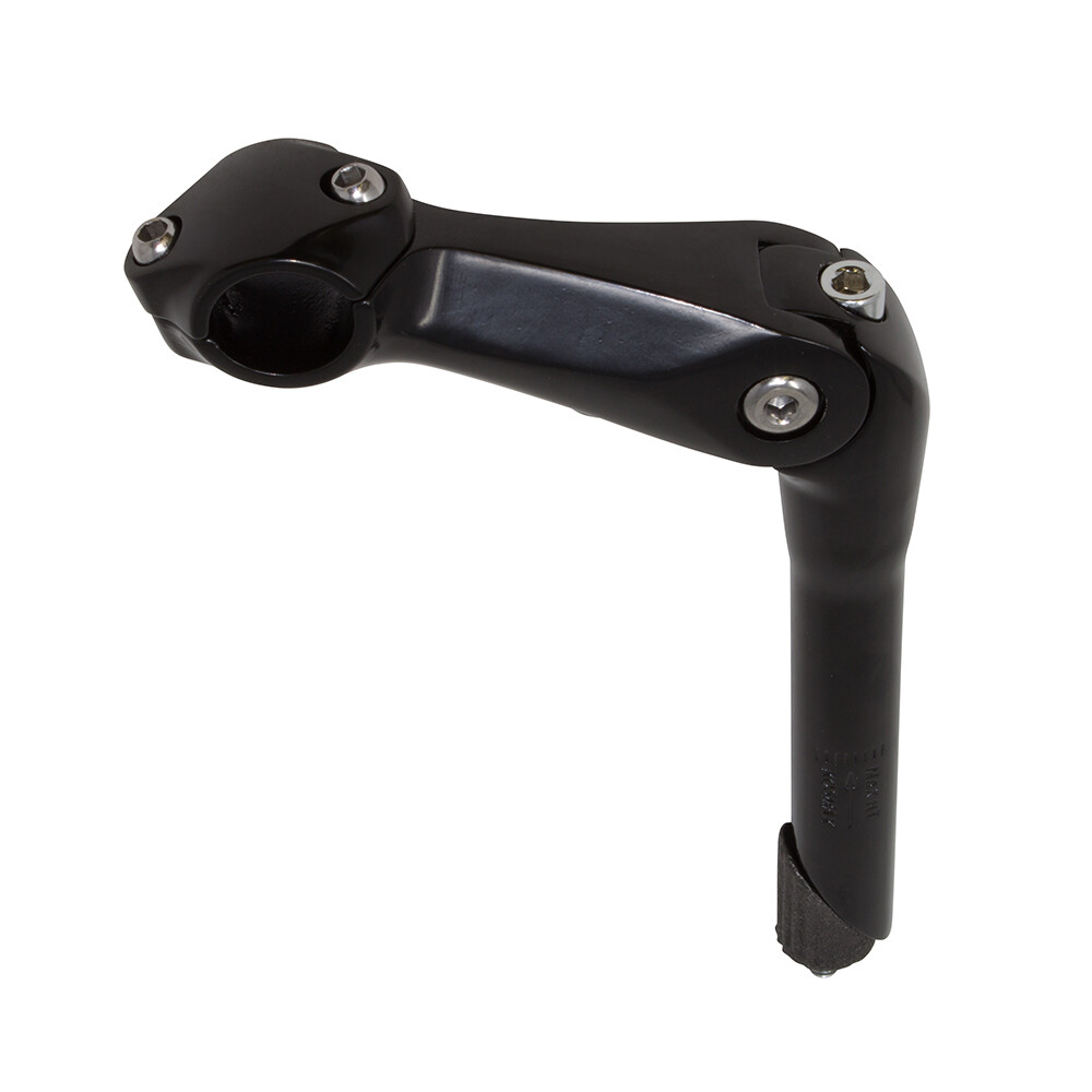Bike Adjustable Alloy Stem 22.2mm Black