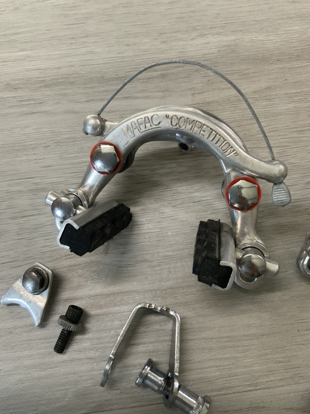 MAFAC COMPETITION BRAKE CALIPERS CENTER PULL 52-62 MM REACH GUIDES STRADDLES