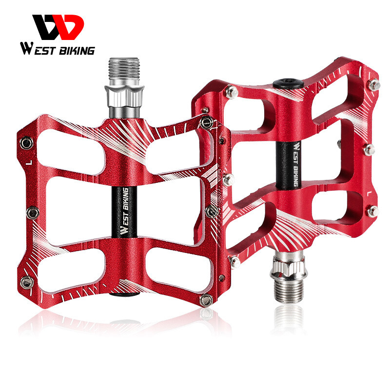 Bicycle Pedals Aluminum Alloy 2 Sealed Bearing Cycling Bike Pedals MTB Pedals
