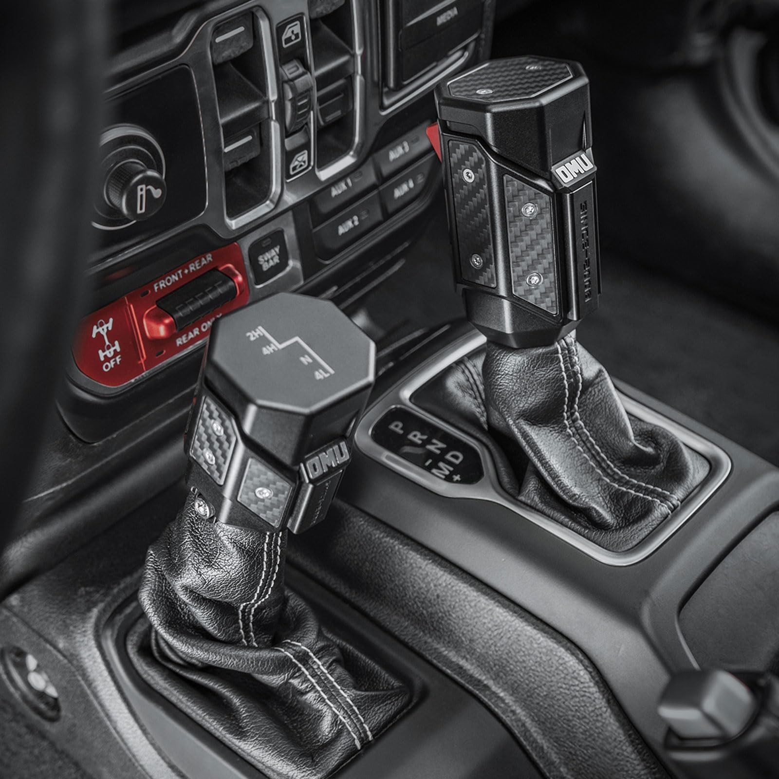 MAIKER OFF ROAD Shift Knob Handle Gear Shift Lever Knob Shifter Transfer Case…