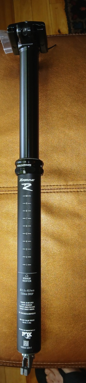 Race Face, Turbine R, Dropper Post, 31.6mm, Travel: 150mm Fits Santa Cruz, New