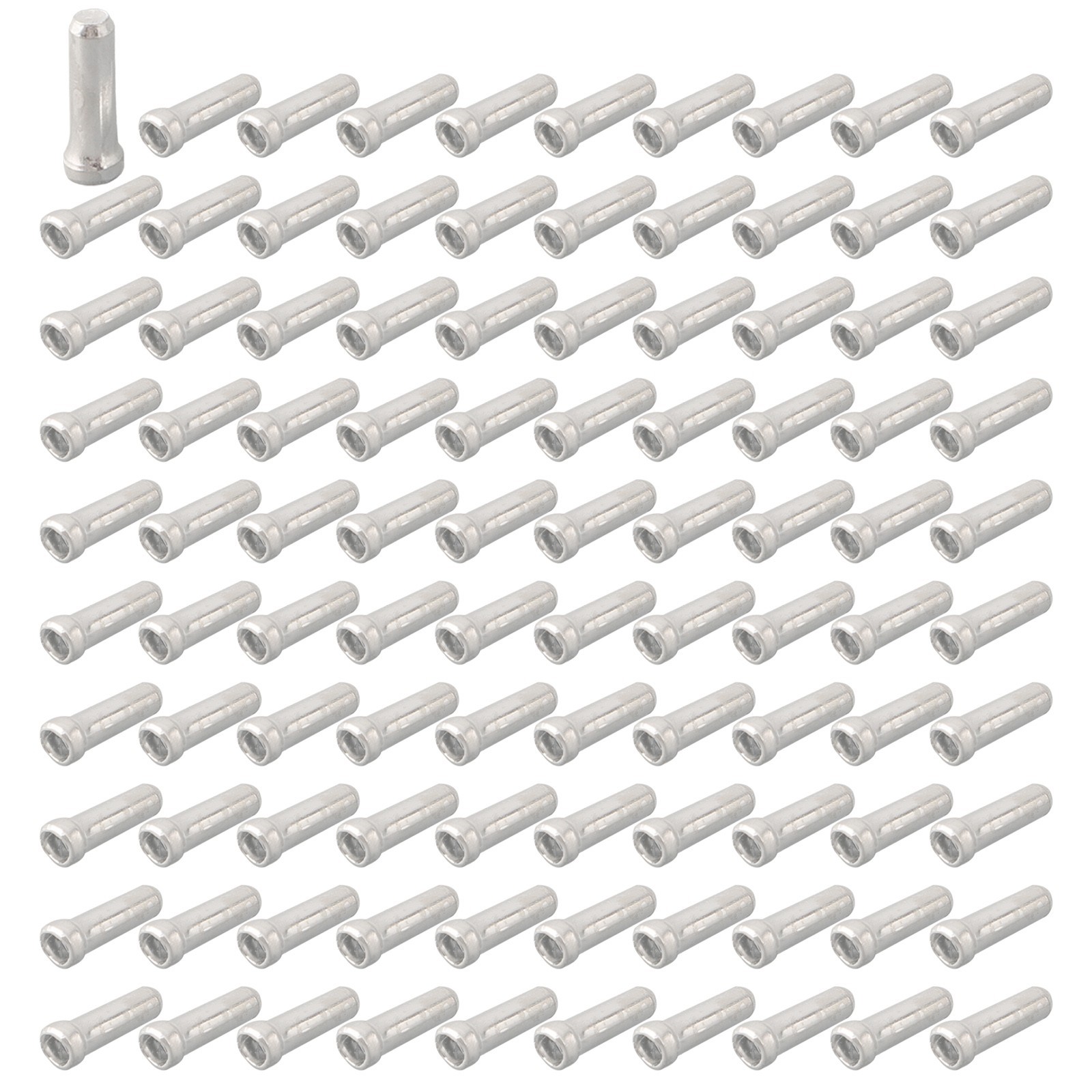 Accessories Cable End cap Ferrules 1.1cm*0.3cm Aluminum Bicycle Cycling