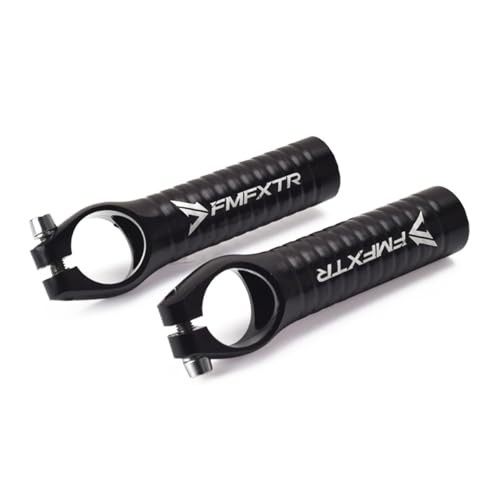Bicycle Handlebar Ends, 22.2 mm, Aluminum, Black, Mountain Bike, Road Bike,