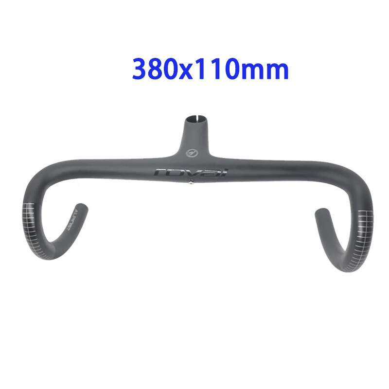 Carbon Road Bicycle Integrated Handleba Stem 28.6mm 380-460mm Bicycle Parts