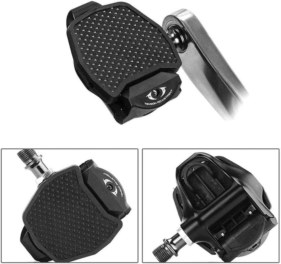 Universal Clipless Pedal Adapters for Shimano SPD-SL Road Bikes