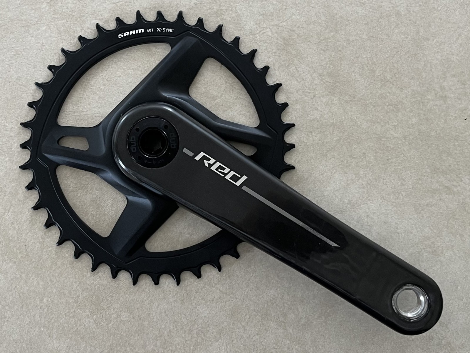 New SRAM Red XPLR Wide DUB Carbon Fiber 170mm 40t 1x 12 13 Direct Mount Crank