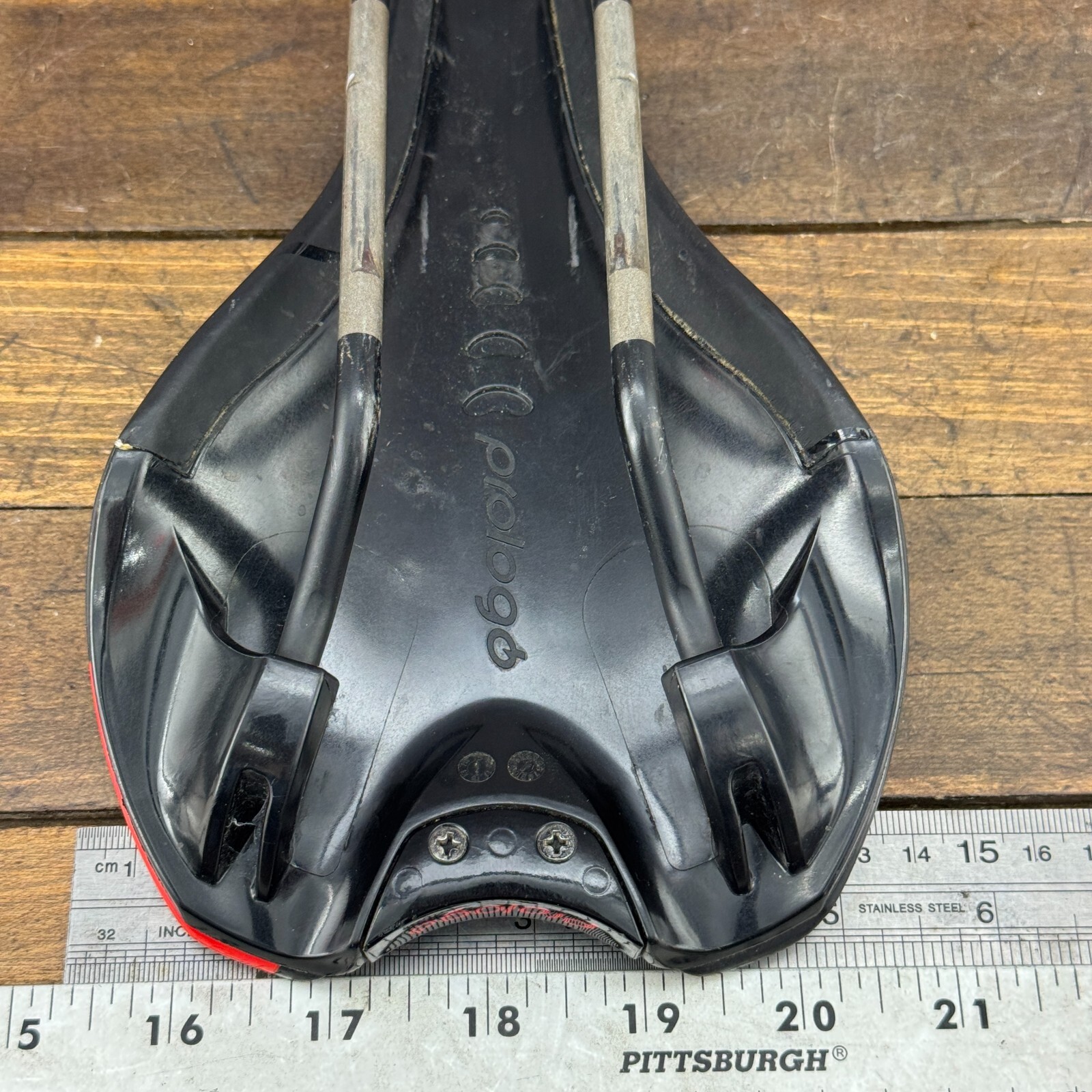 PROLOGO Scratch 2 Red Black T2.0 Rail MTB Road Bicycle Saddle Active
