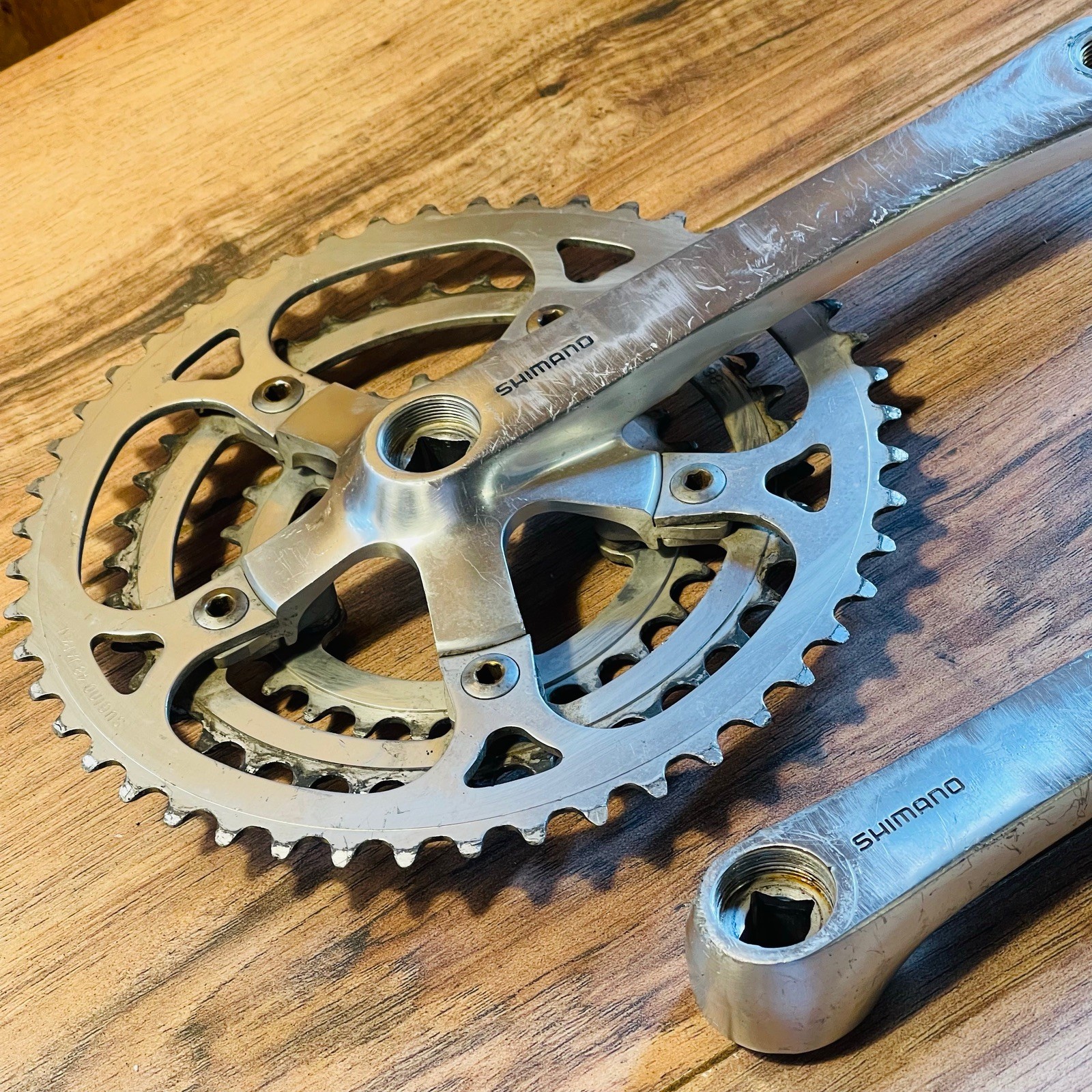 Shimano Deore XT FC-M730 Square Taper Crankset 175 27 / 38 / 48