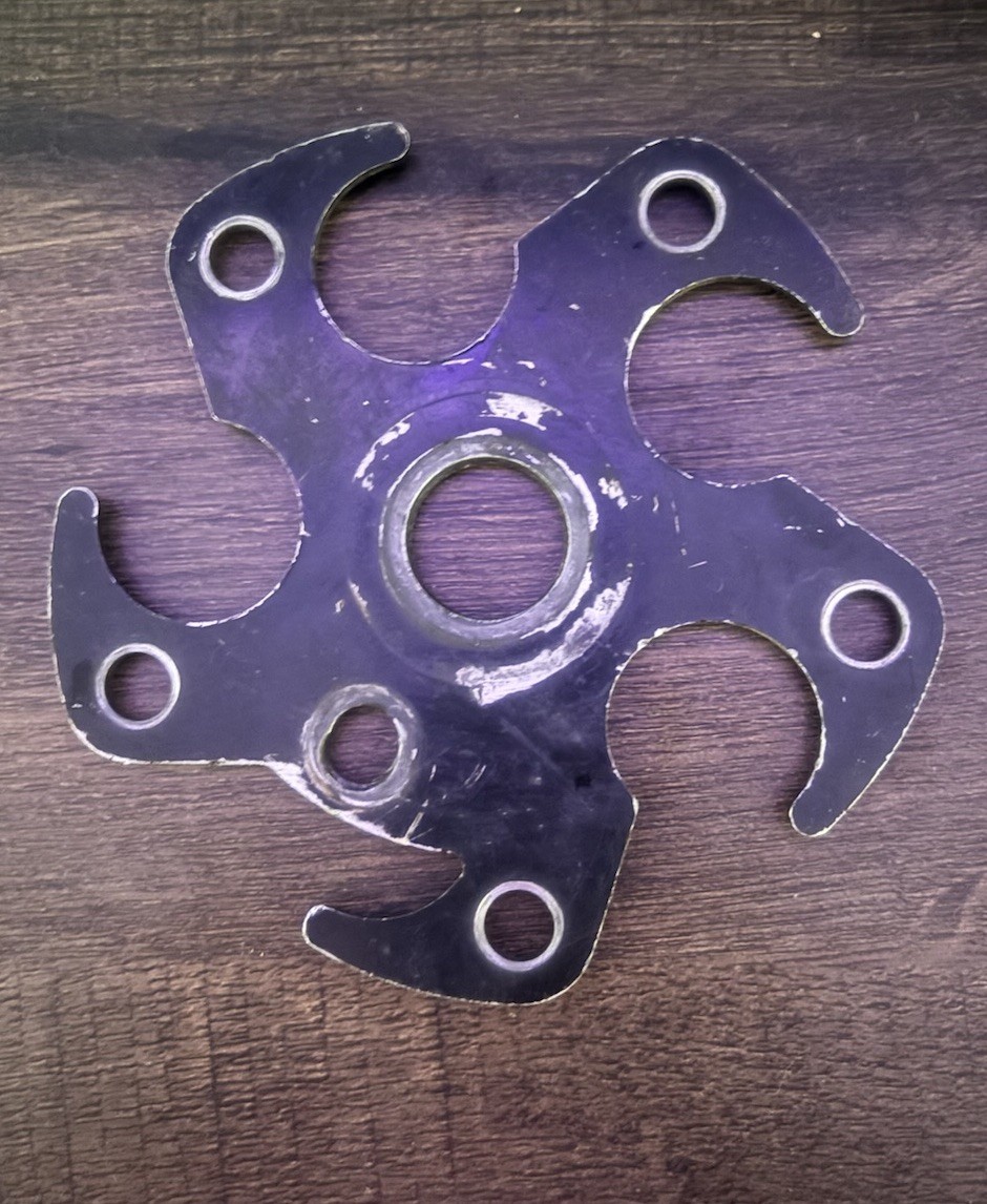 GT ALLOY SPIDER CHAIN RING SPROCKET OLD SCHOOL BMX PERFORMER PRO