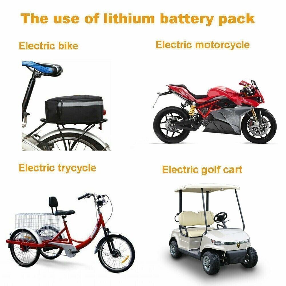 52V 30Ah Ebike Battery for 200W-2600W Electric Scooter Motorcycle Motor Bike BMS