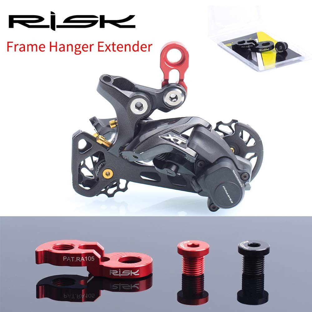 Extra Long MTB Road Bike Rear Derailleur Hanger Extender Extension with M10 S…
