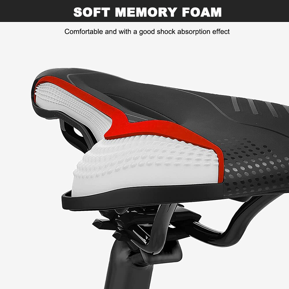 Bicycle Saddle Road Bike MTB Comfortable Breathable Cushion Seat Cycling Padded