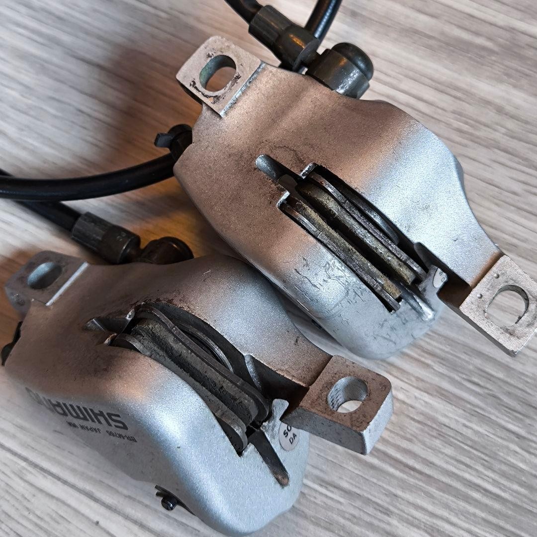 Shimano Saint BL-M800 lever + Deore XT front and rear set