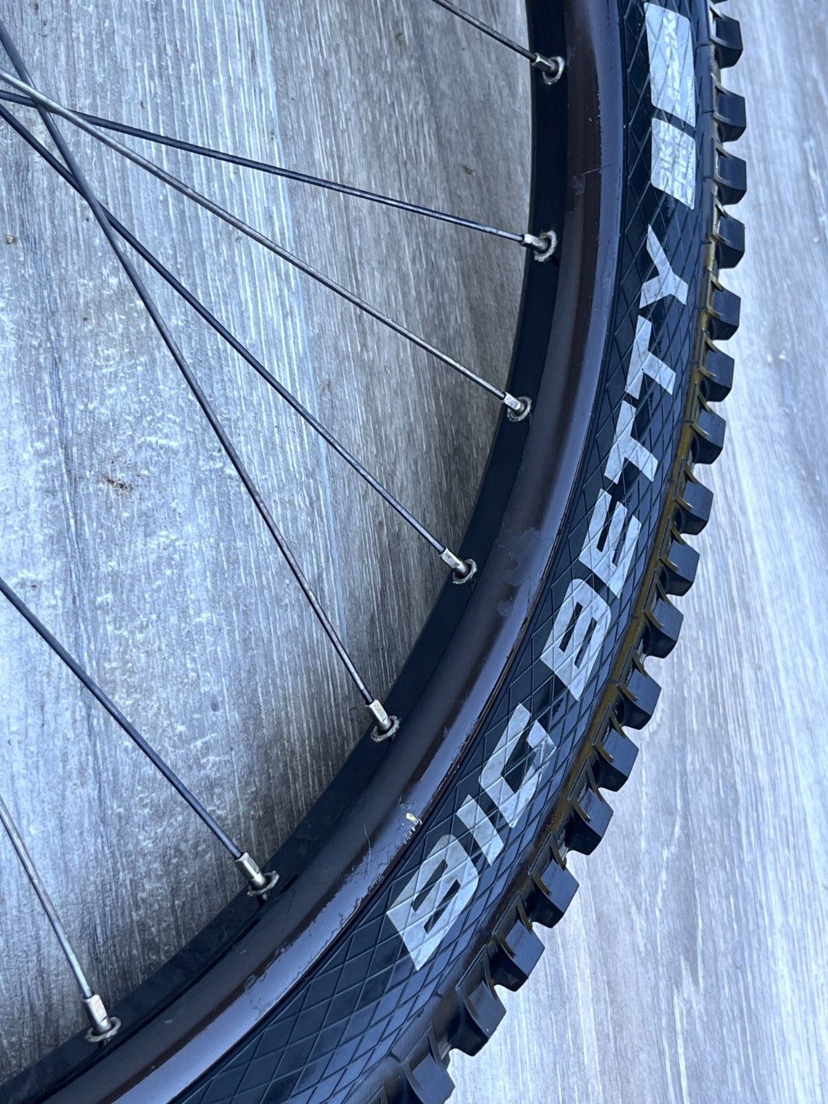 Rim rear wheel wheel 26 Cannondale Perp 26 Schwalbe Big Betty