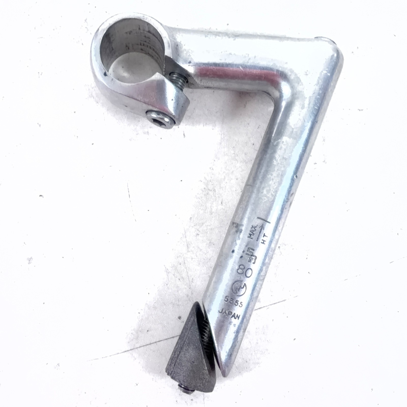 SR Japan Sakae Ringyo Vintage Alloy Quill Stem «Custom» 80mm Reach 25.4 Clamp
