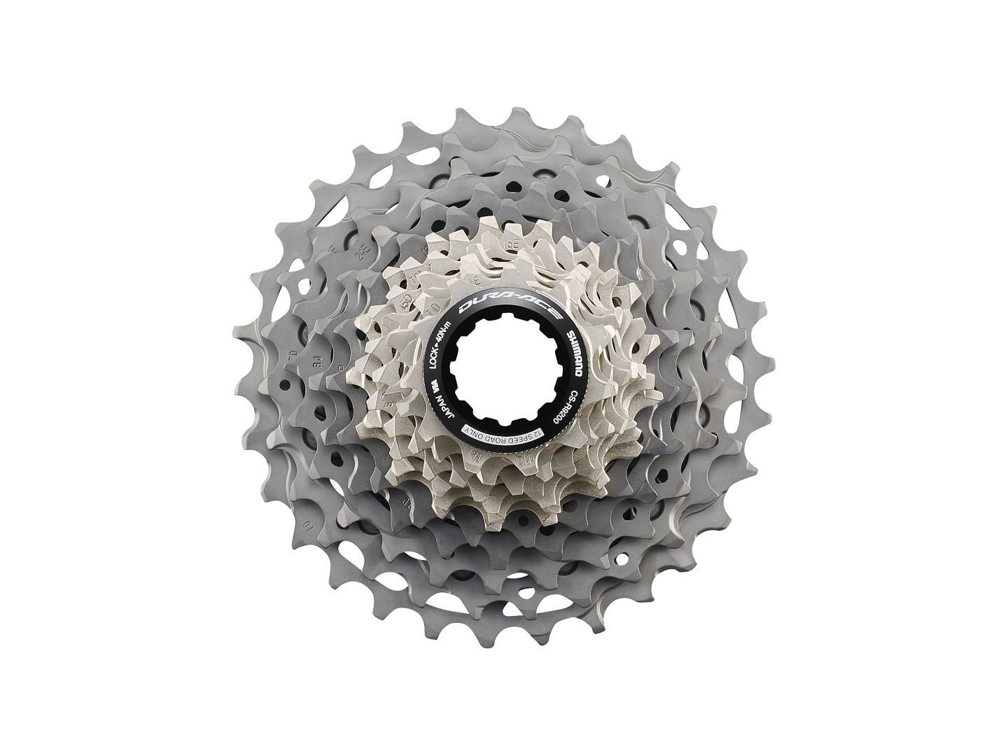 Shimano Dura-Ace R9200 12-Speed Bicycle Cassette 11-34t Silver