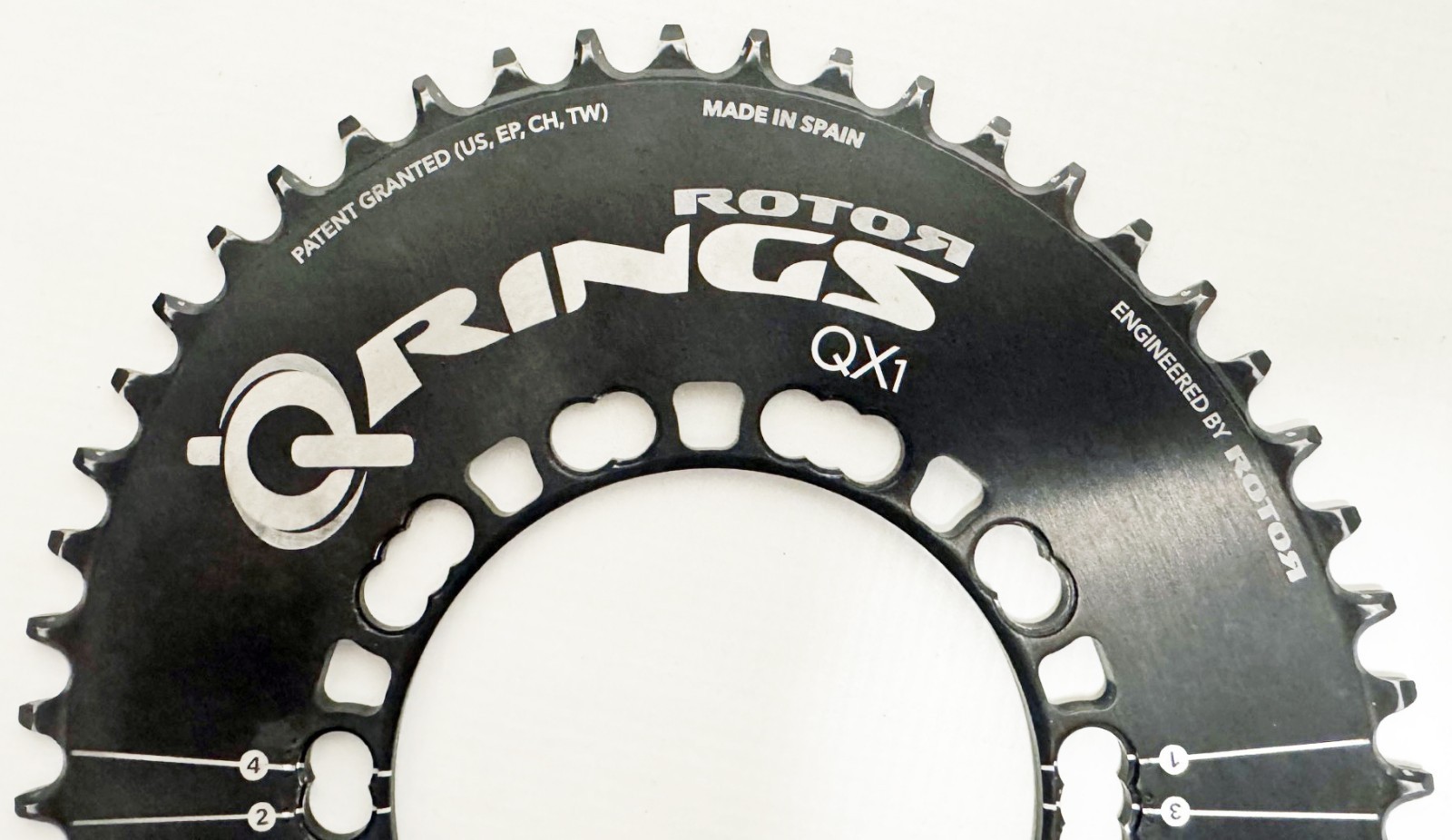 Rotor Q-Rings 5 x 110 bcd Q52 Tooth for 11 speed Chainring – Used