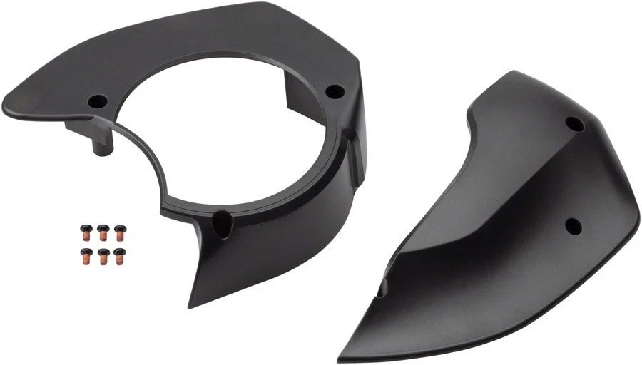 Shimano STEPS SM-DUE80-B Large Drive Unit Cover + Screws for DU-E8000 eBike