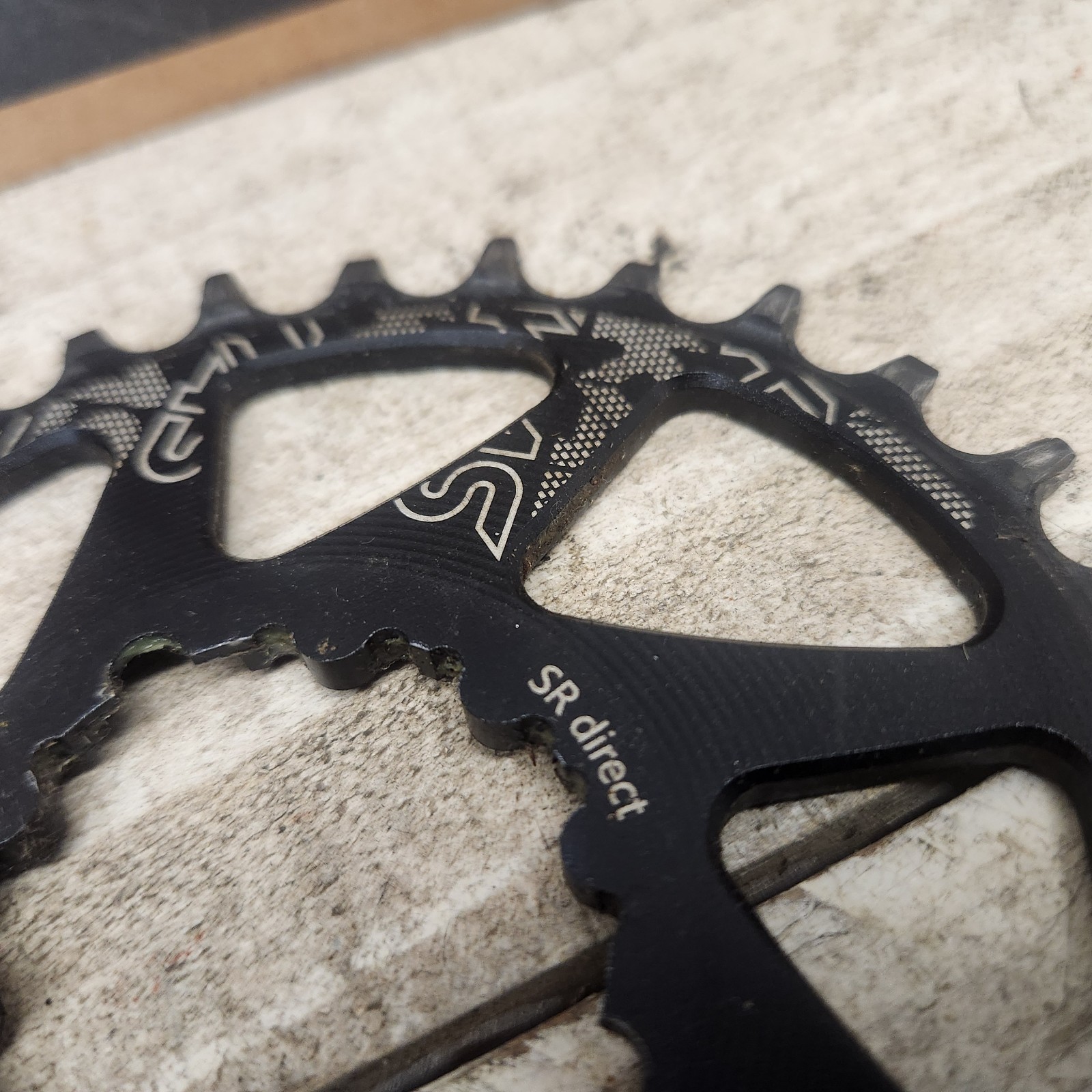 Deckas DJC 30T Direct Mount Chainring 3mm Offset SRAM GXP 7075 Alloy