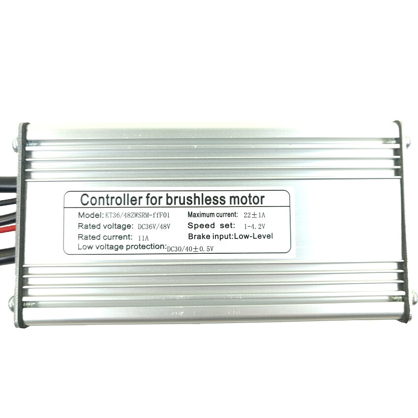 48V 36V 22A Controller fr 500W 350W Brushless Motor Electric Bicycle Light Cable