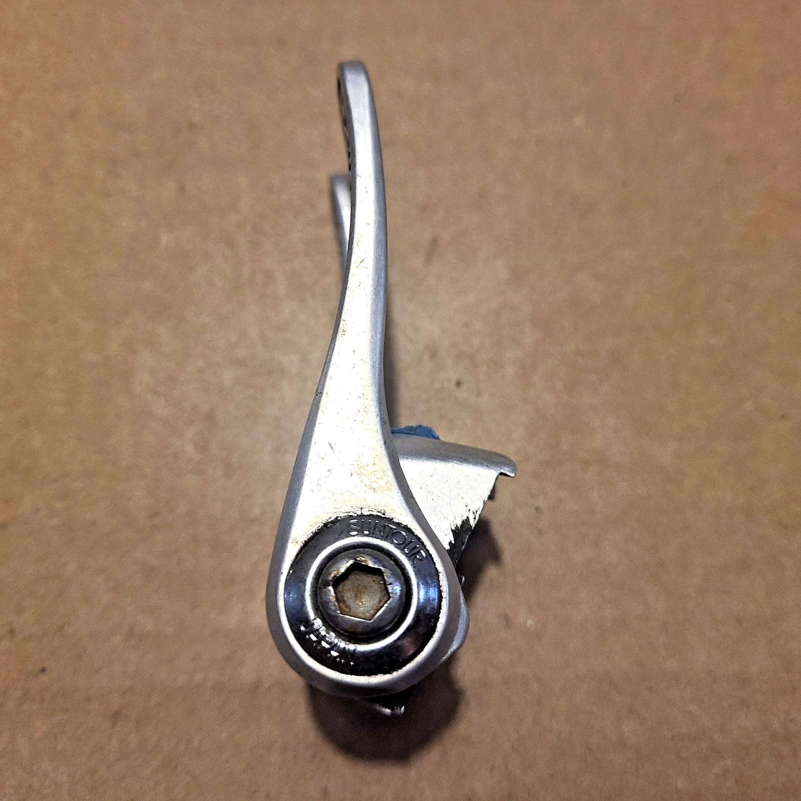 Vintage SunTour Symmetric Shifters – Single Top Braze-On Mount – Early 80s Japan