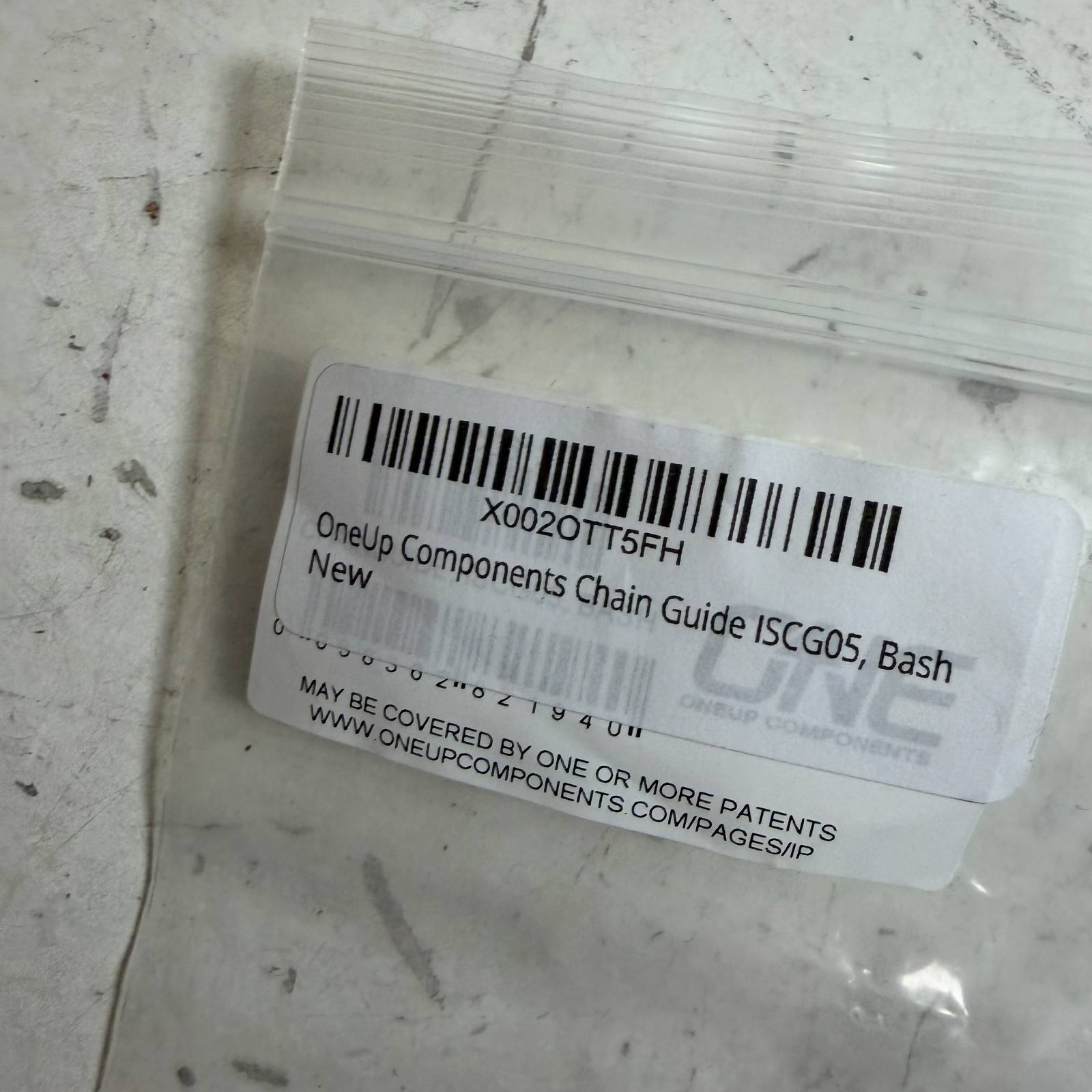OneUp Components ISCG05 Black Mountain Bike Bash Guard Replacement Kit
