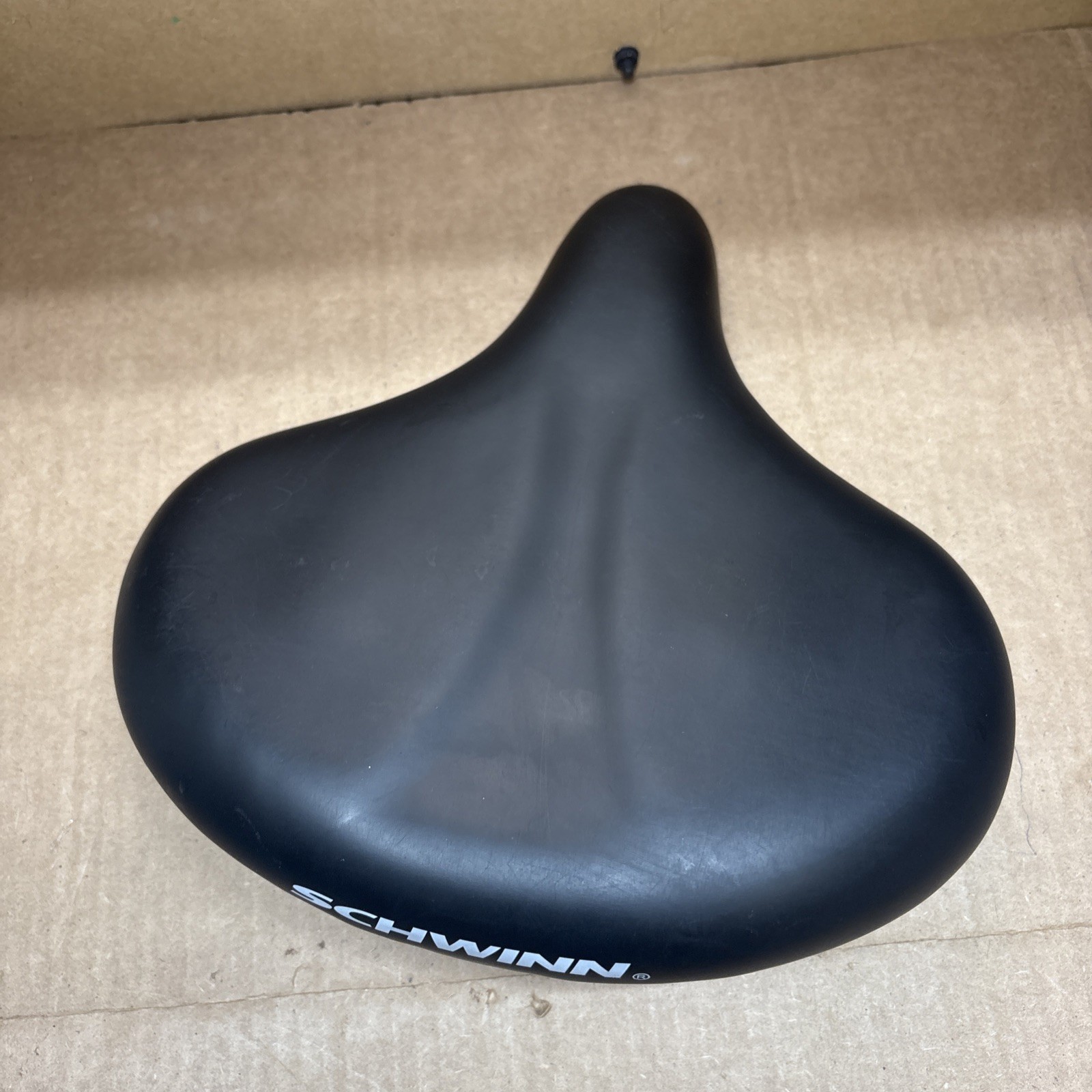 SCHWINN EXTRA WIDE COMFORTABLE SADDLE SEAT BICYCLE BLACK