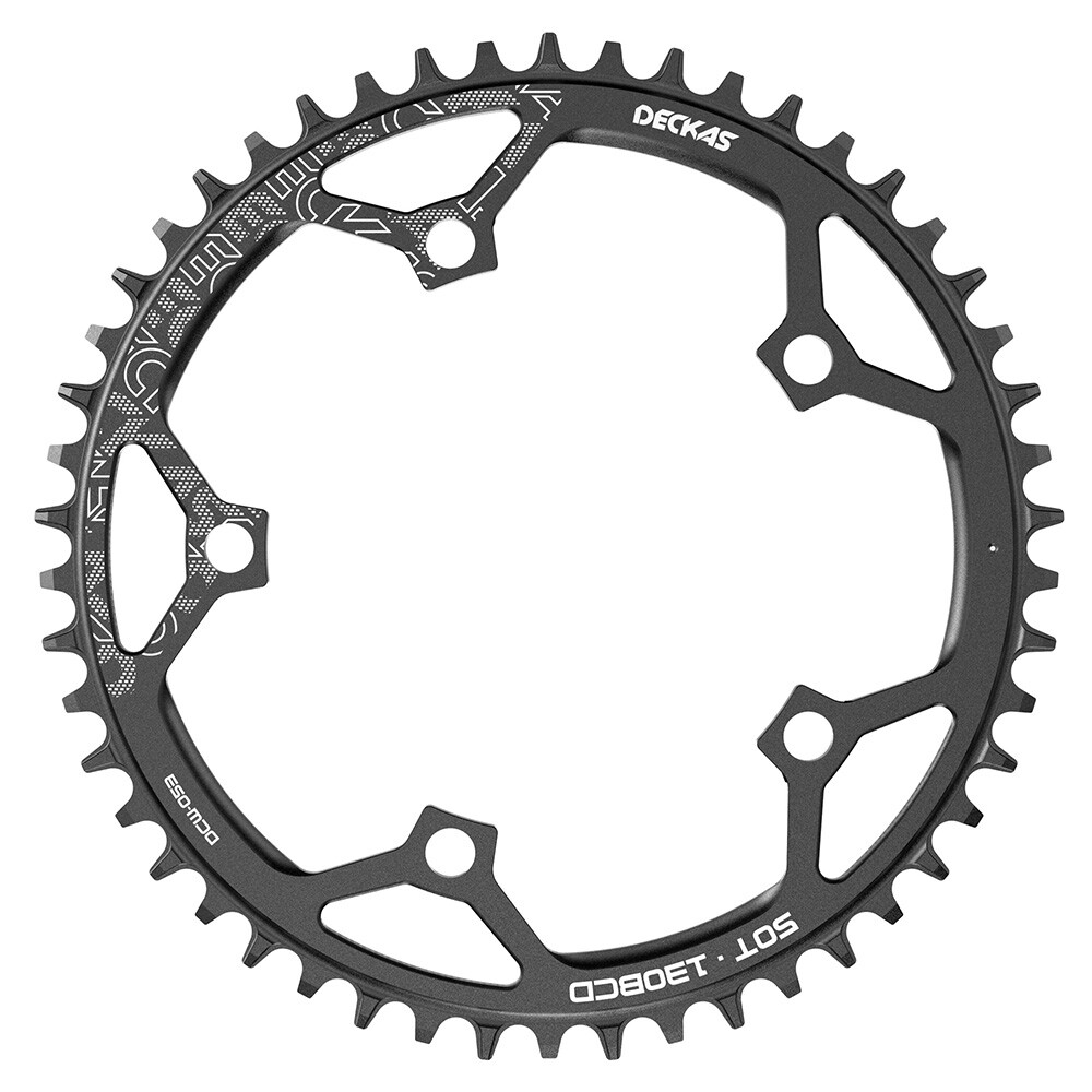 DECKAS 130BCD Chainring Bike Narrow Wide Chainwheel 50-58T for 7 8 9 10 11 Speed