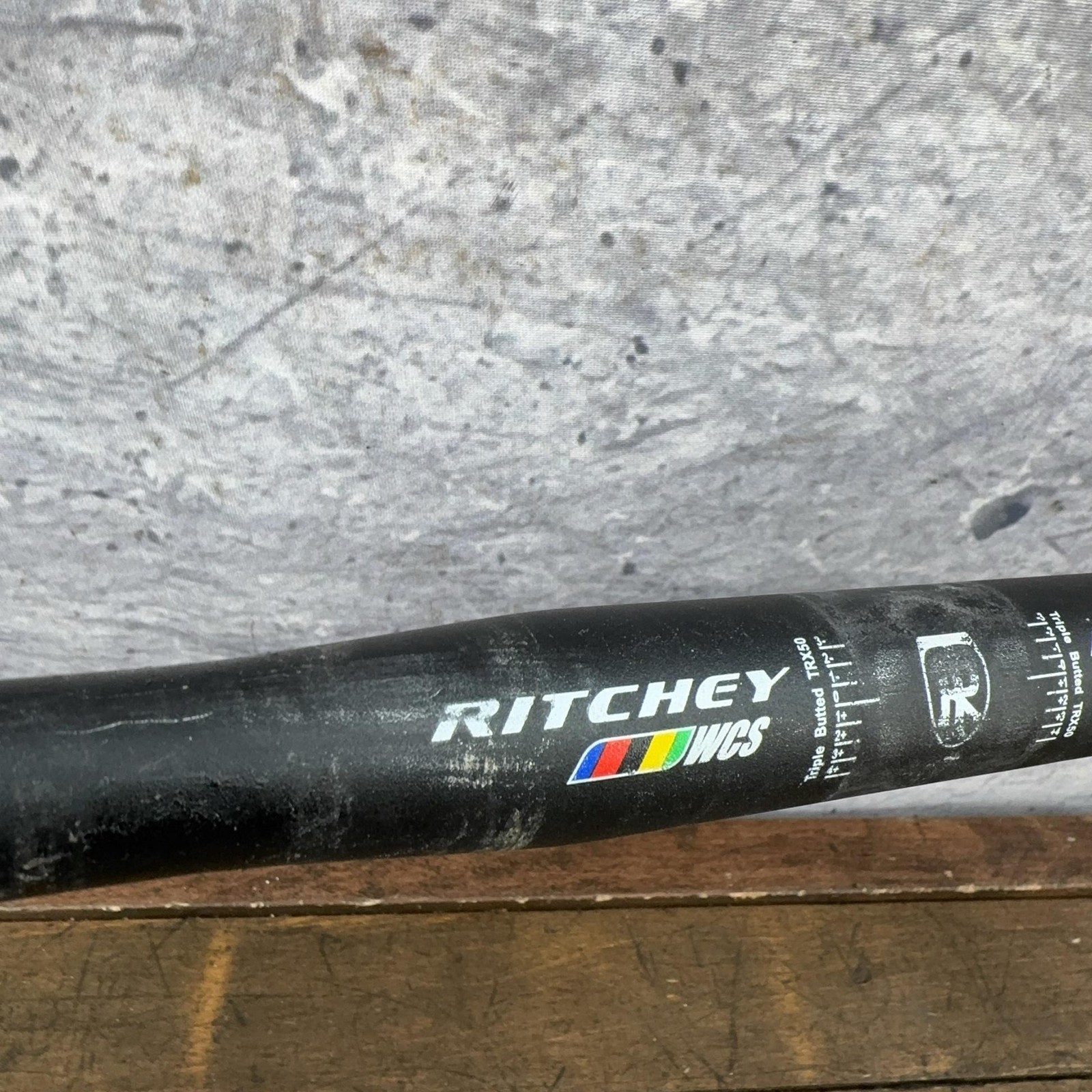 Ritchey WCS Logic II Drop Handlebar 44cm 31.8 Clamp Black Alloy Road Bar Bike