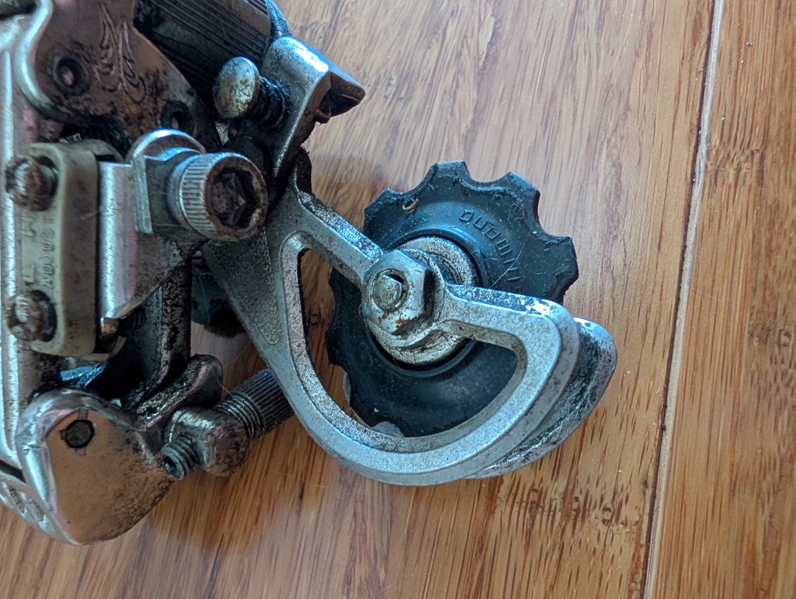 Vintage Shimano 600 Arabesque Front & Rear Derailleurs Vintage Set Working