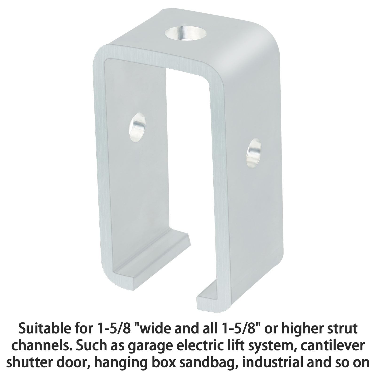 Channel Trolley Track Hanger Bracket for UNISTRUT 3.75 inches, P1834-EG x10
