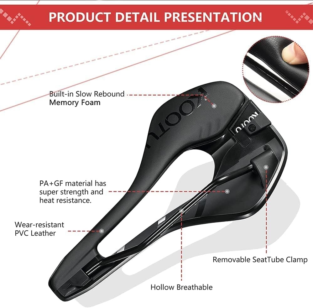 Universal bicycle seat for mountain bikes, road bikes, BMX and exercise bikes