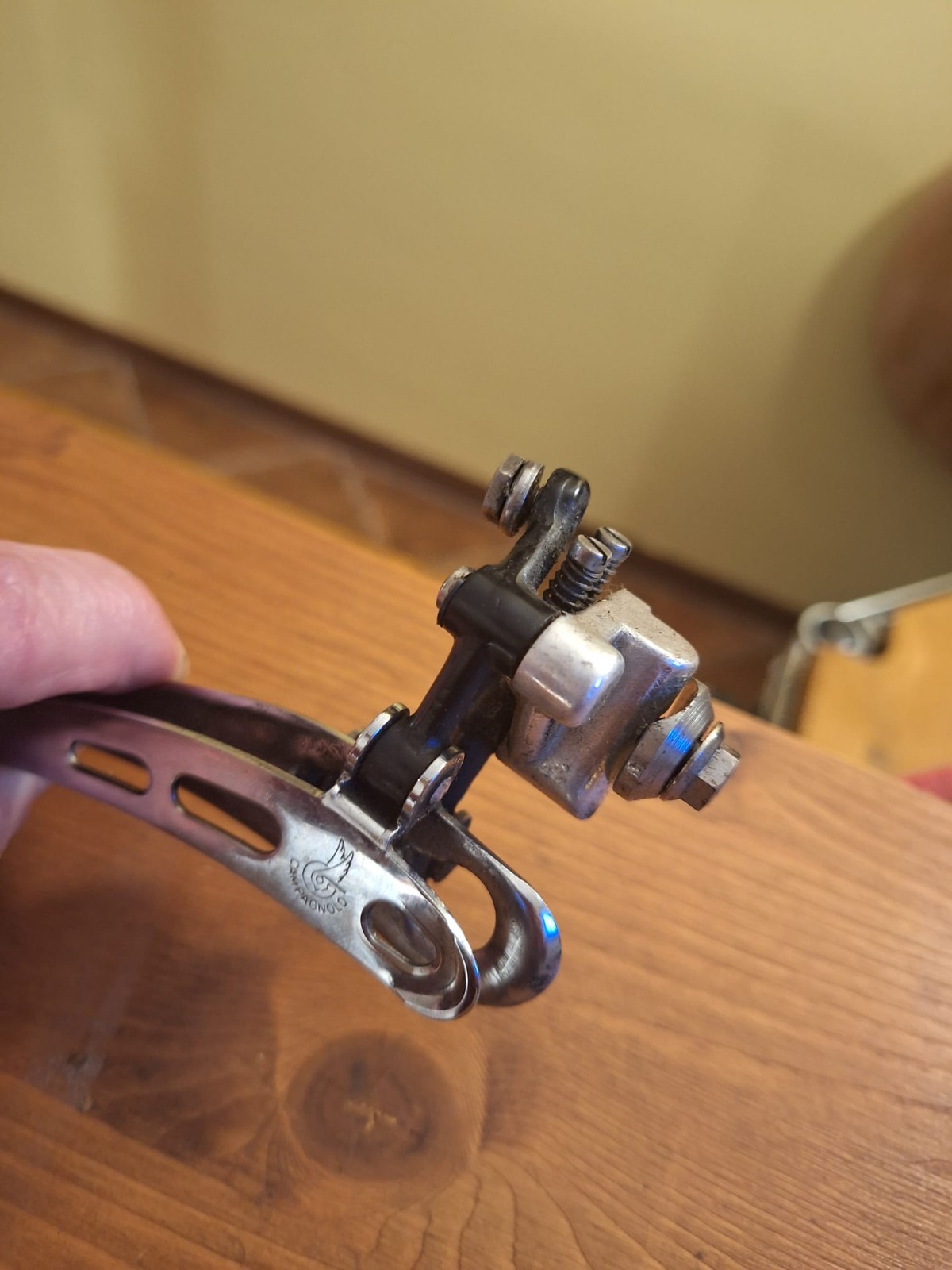 Campagnolo Super Record Front Derailleur Racing Bike 80s