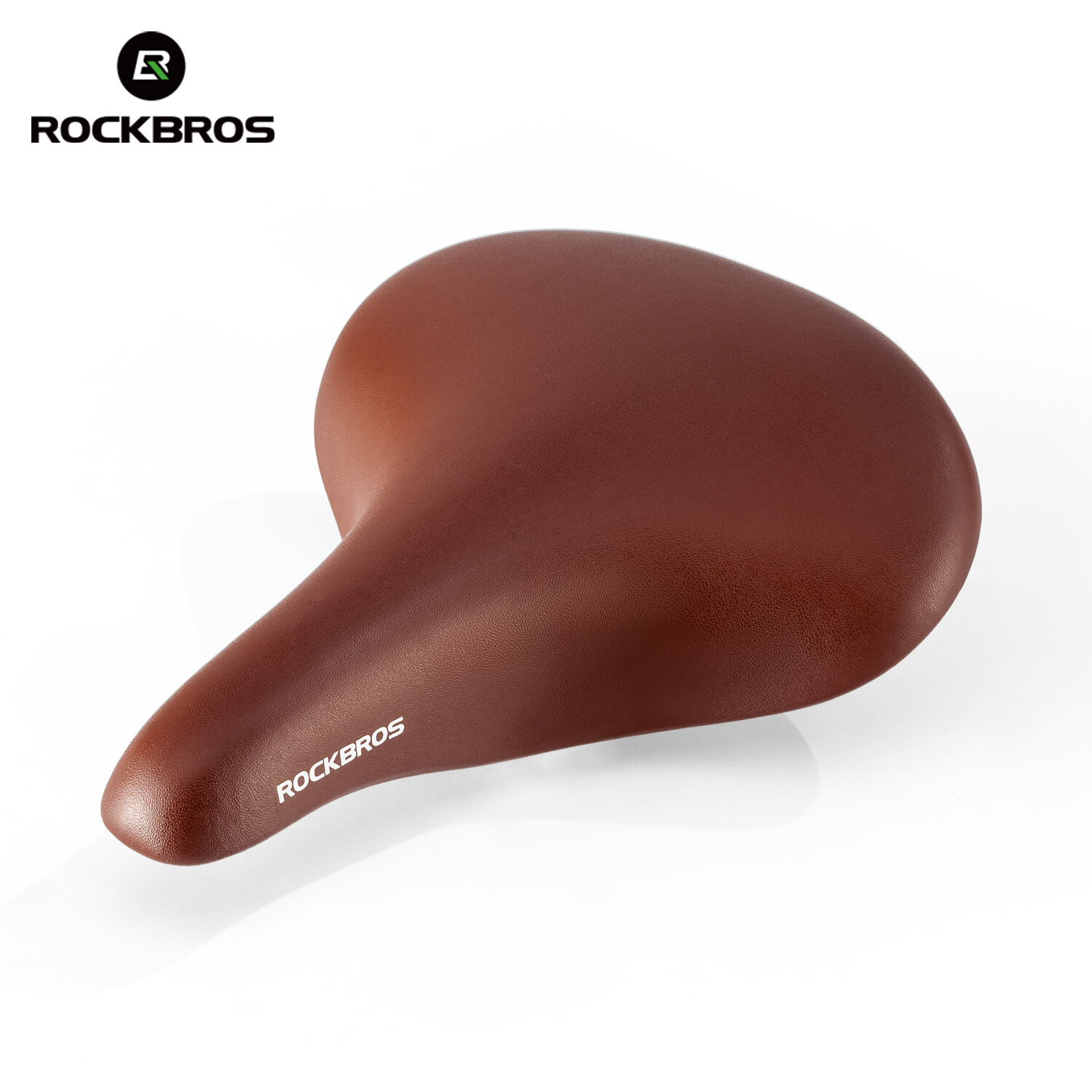 ROCKBROS Wide Saddle-Comfort Seat-Steel Spring &Elastomer Suspension-Memory Foam