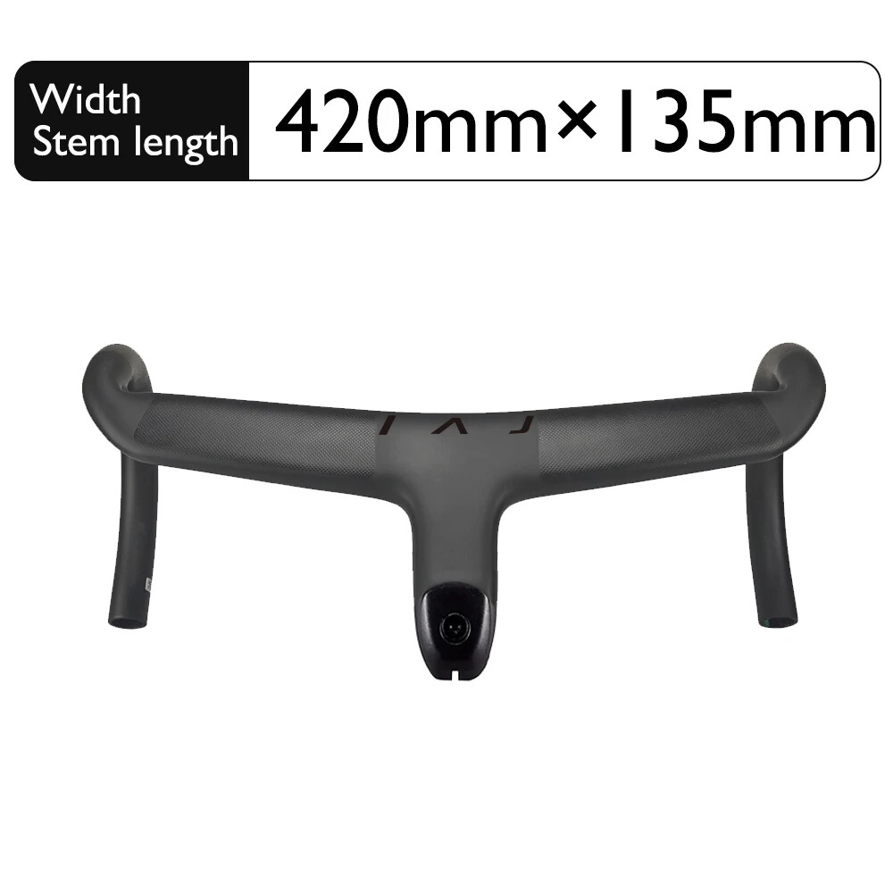 6 Degree Stem 75-135mm Carbon Fiber Road Bike Handlebar for Computer Stand