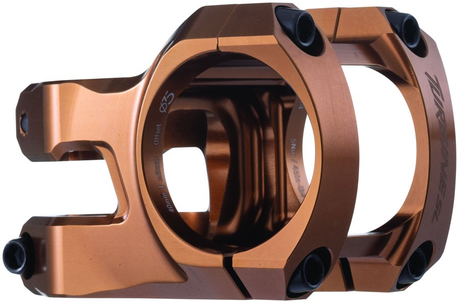 RaceFace Turbine SL Stem – 40mm, 35mm Clamp, +/-6, 1 1/8″, Kashmoney Gold