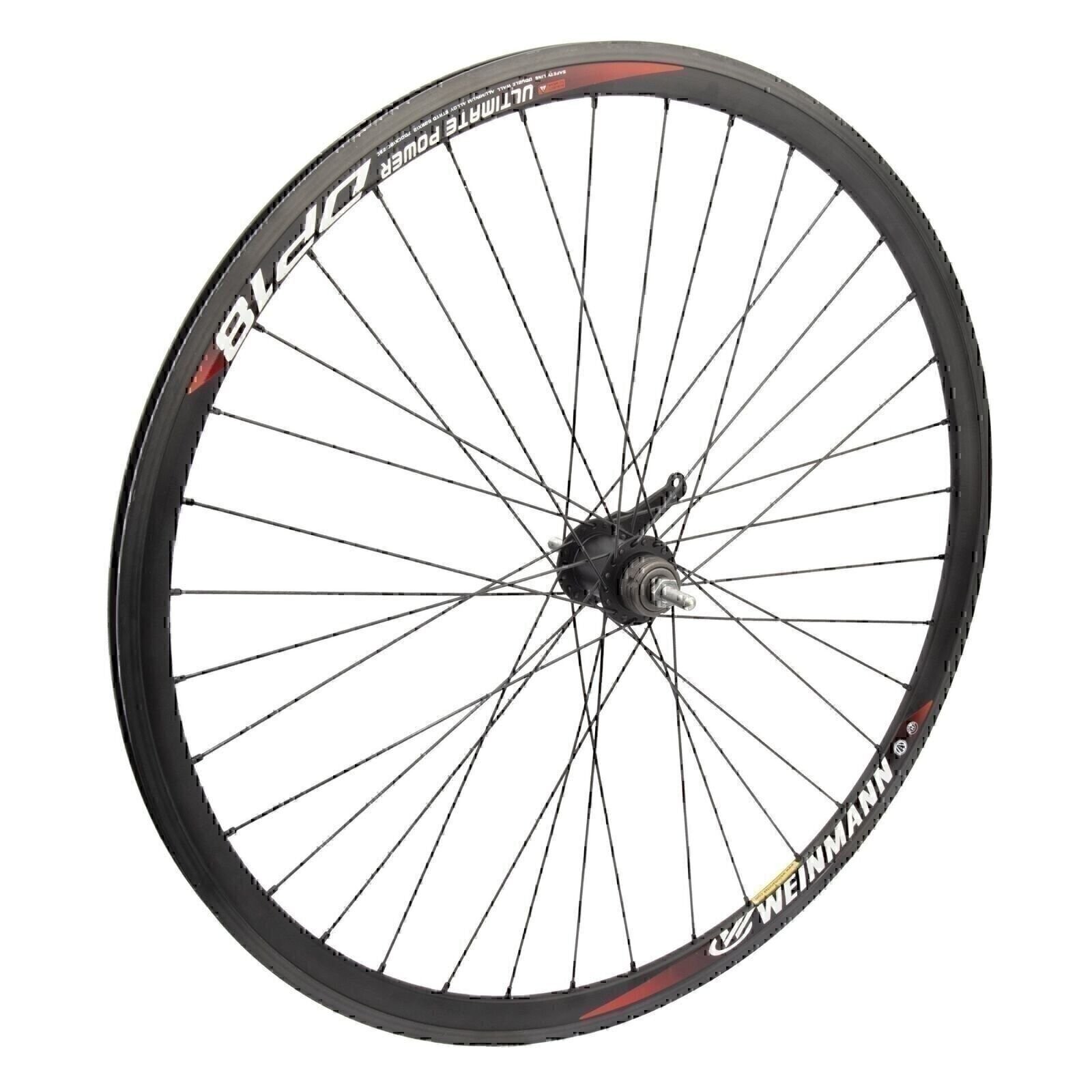 Wheel Master Weinmann DP18 Rear Wheel – 700c, 36H, Coaster Brake, Black NMSW