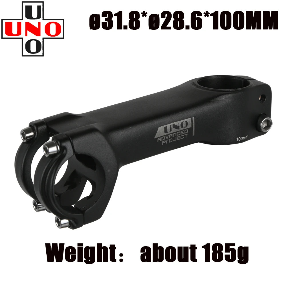 UNO Bike Stem Ultralight Road Bike Stem Fork-7 Degree 28.6Mm 31.8Mm 70/80/90/100