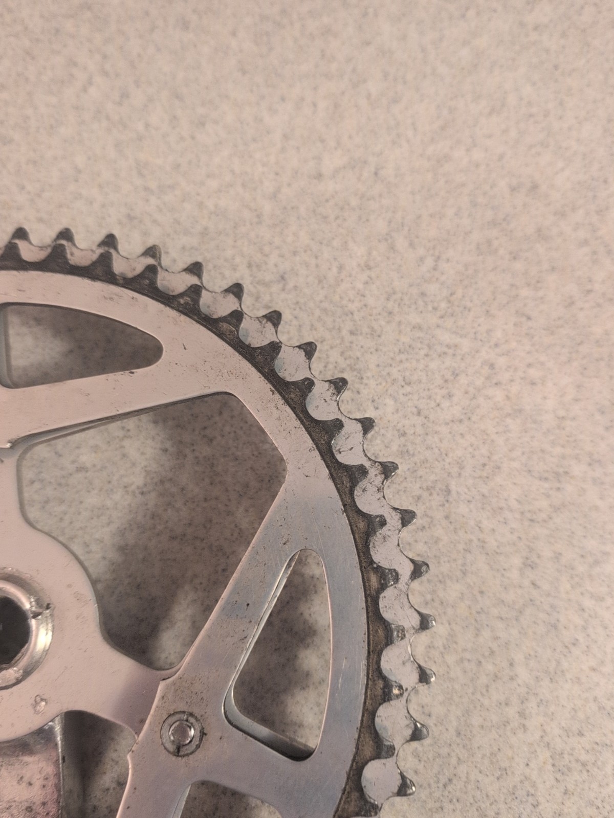 Vintage Sugino Maxy Crank 171 mm Forged 52T 48T Double Road Race 3 bolt set