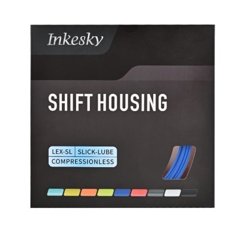 Inkesky Bicycle Shift Cable Housing, 4.0 mm, 25 FOOT