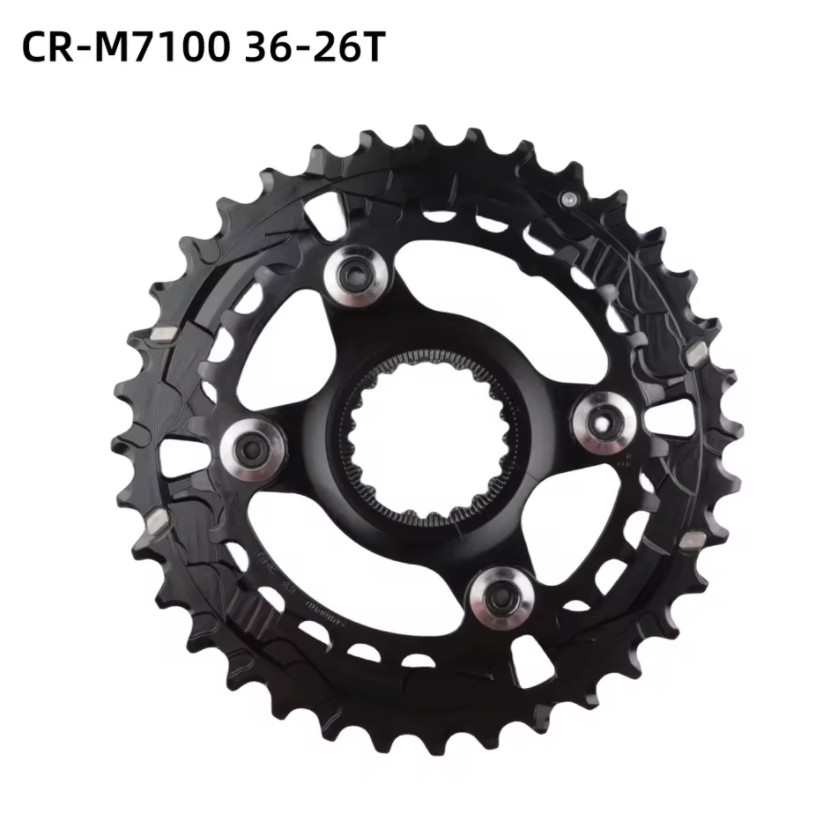Shimano SLX Chainring CR M7100 12 Speed 30T/32T/34T/36-26T Gear Cranks For MTB