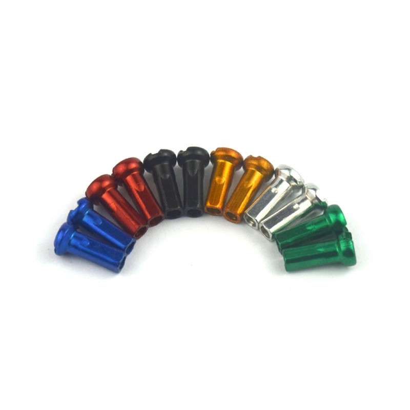 60Pcs/pack MTB Bike Road Nipples 14G 14mm 2.0mm Ultralight High Strength