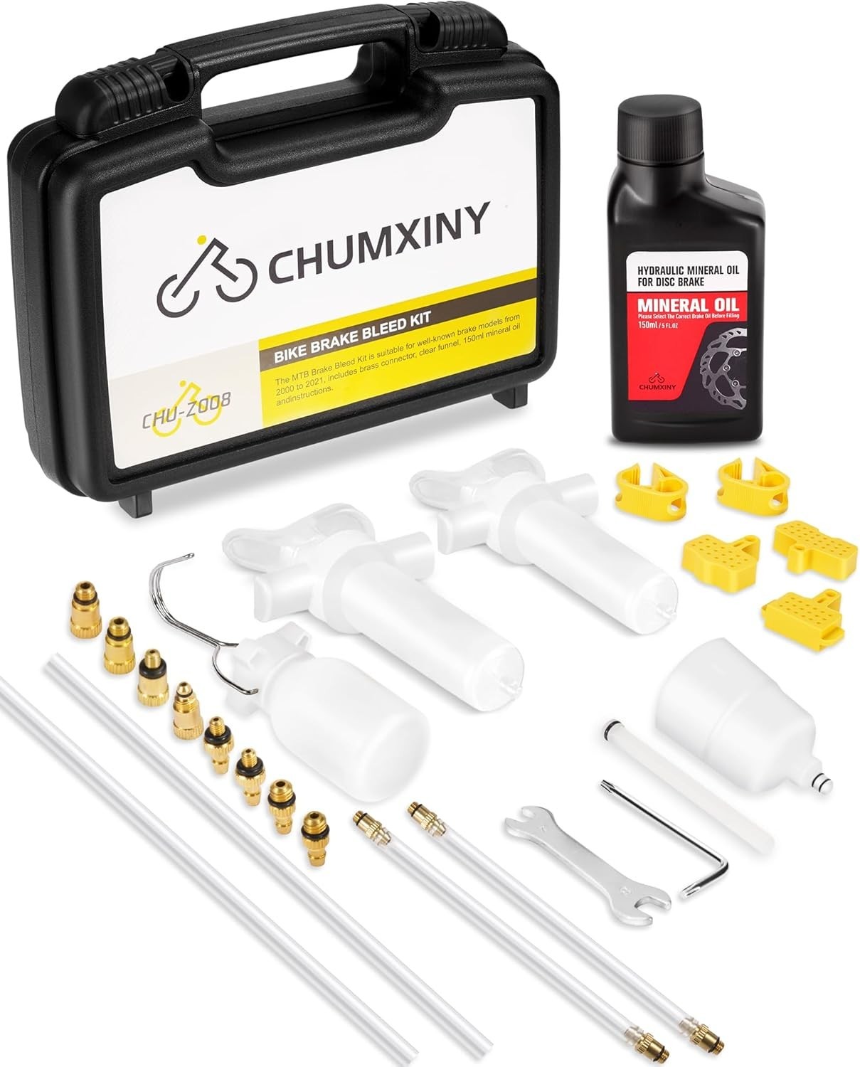 Brake Bleed Kit for Shimano, TEKTRO, TRP Hydraulic Disc Brakes. Bicycle Hydra…