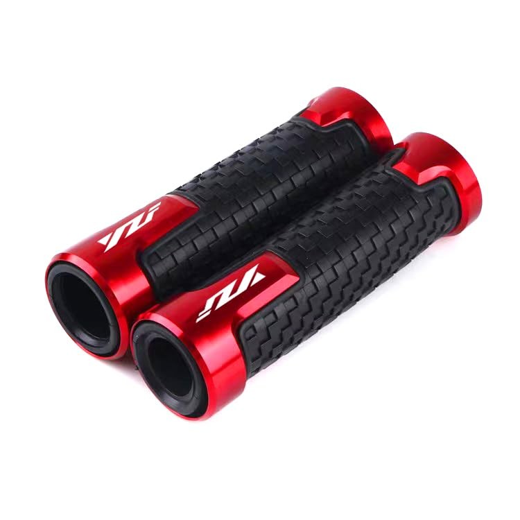Universal 7/8″ Motorcycle Handlebar Grips for Yamaha YZF R1 R3 R6 R6S R25 Red