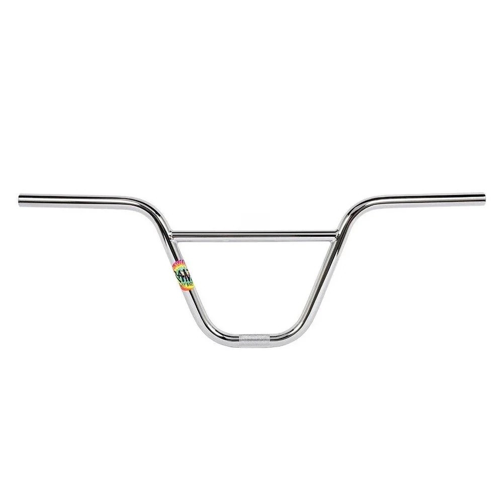 RANT SWAY BARS 2 PC BMX HANDLEBARS 9.5″ 100% CHROMOLY SHADOW SUBROSA CHROME NEW