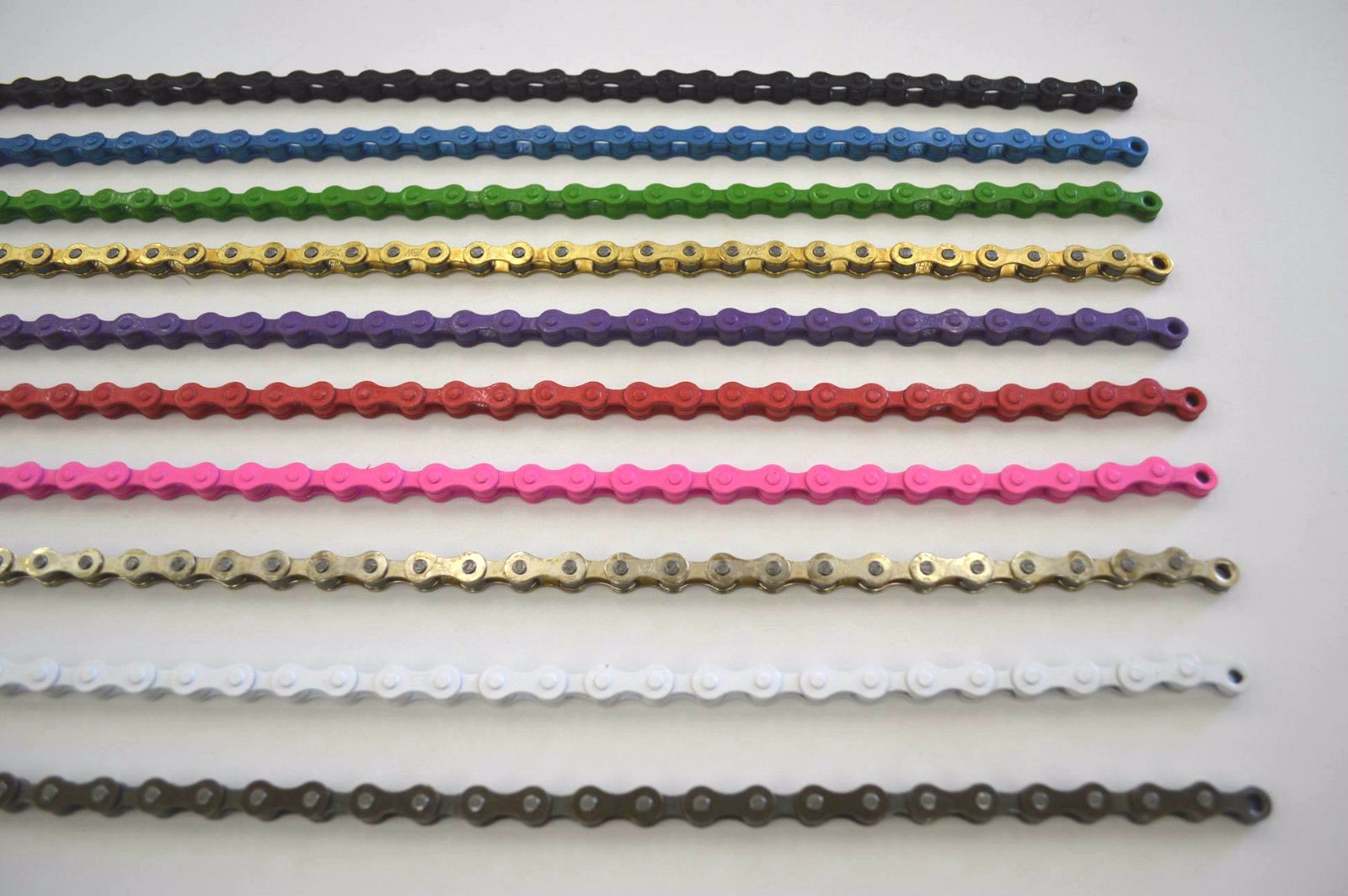 COLORED 116 Link YABAN SINGLE SPEED Bicycle Bike Chain 1/2″x1/8″x116L