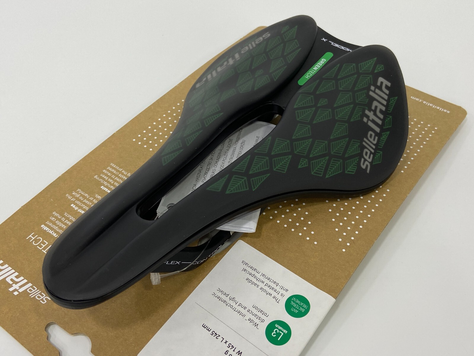 Selle Italia Model X Leaf Superflow L3 145x245mm Fec Alloy Rail Saddle