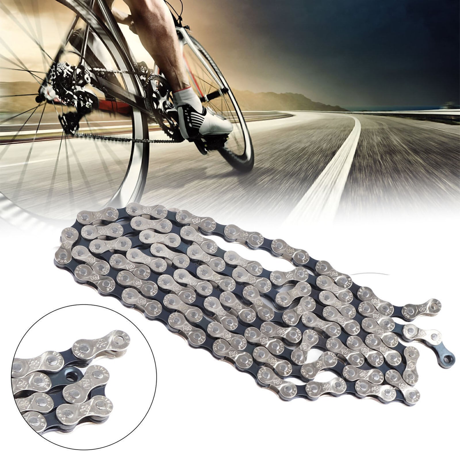 Cycling Road Bike 21/24 Adjustable Cycle Chain 6/7/8 Universal Bike Cycle Chain
