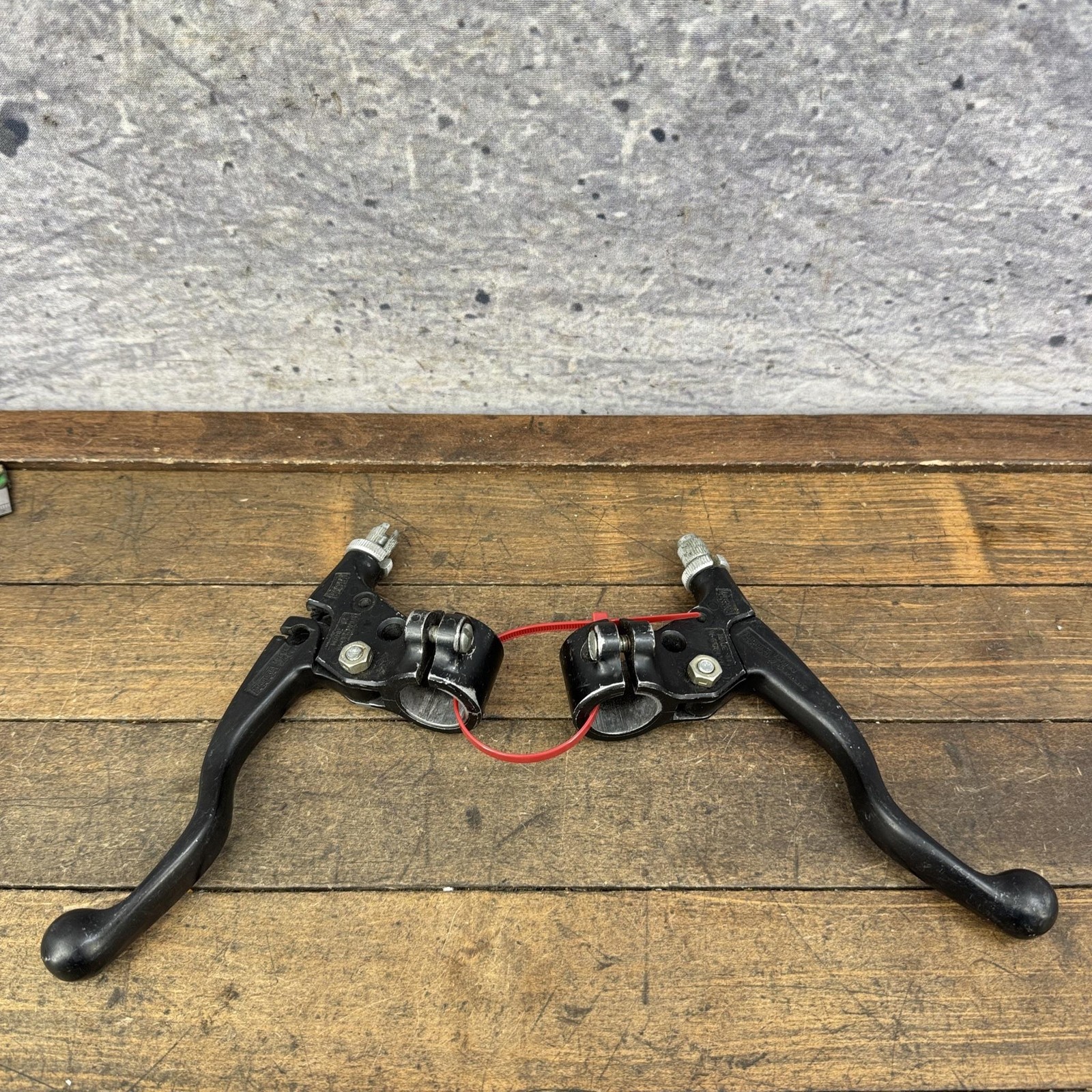 Vintage Magura Brake Lever Set 80s MTB Bike Made Germany Klunker Cafe 22.2 1980s