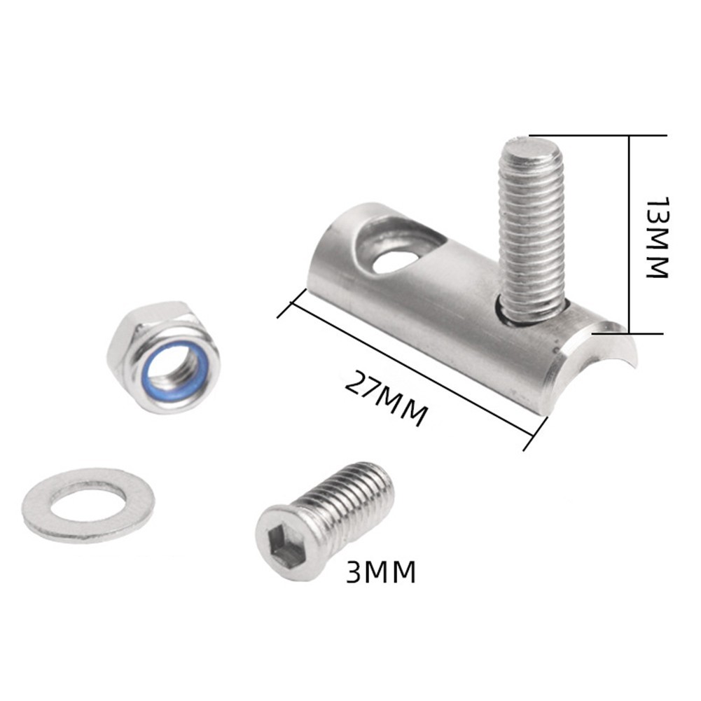 Stainless Steel Front Derailleur Extender for 10/11/12 Speed Road Bikes